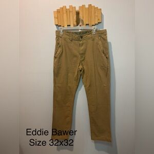 Eddie Bauer Men's Khaki/Tan Chino Pants